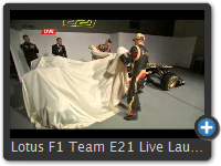Lotus F1 Team E21 Live Launch